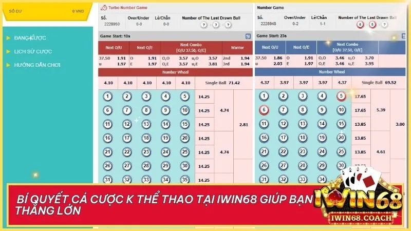 K thể thao tại Iwin68 mang đến trải nghiệm cá cược đỉnh cao 6 Tăng tỷ lệ thắng cược với chiến lược thông minh tại K thể thao