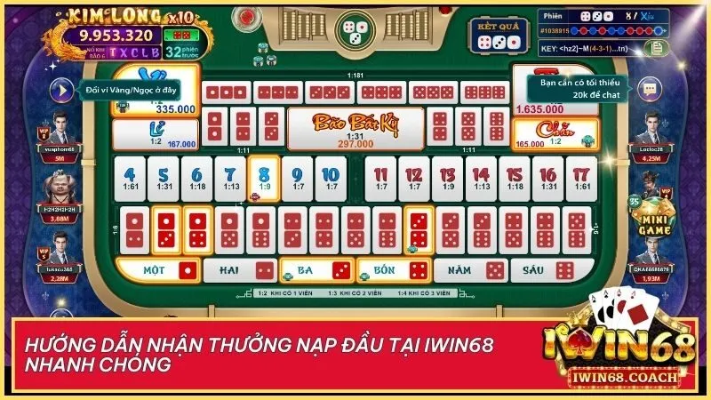 Chỉ với một giao dịch đơn giản, bạn đã có ngay 50.000 VND trong tài khoản để bắt đầu hành trình chinh phục Iwin68.