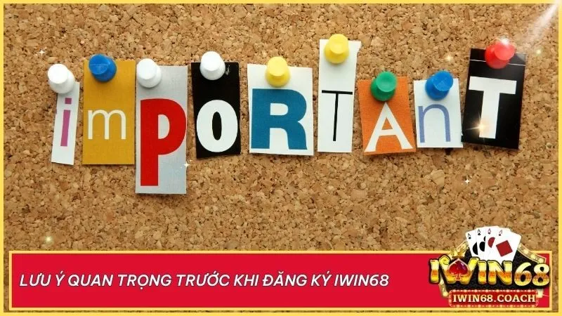 Tuân thủ những lưu ý trên sẽ giúp bạn có một trải nghiệm giải trí an toàn và trọn vẹn tại Iwin68!