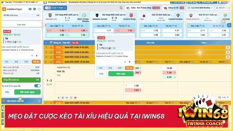 Nắm bắt biến động kèo và theo dõi lịch sử đối đầu để gia tăng cơ hội chiến thắng