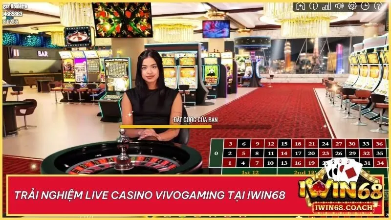 Giao lưu cùng dealer chuyên nghiệp và cộng đồng sôi động tại VivoGaming Iwin68