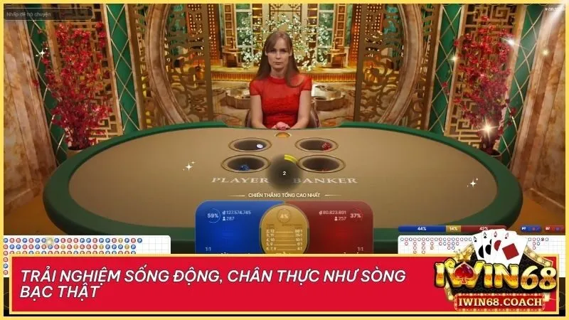 Trải nghiệm sòng bạc chuẩn quốc tế với Live Casino Evolution tại Iwin68 club