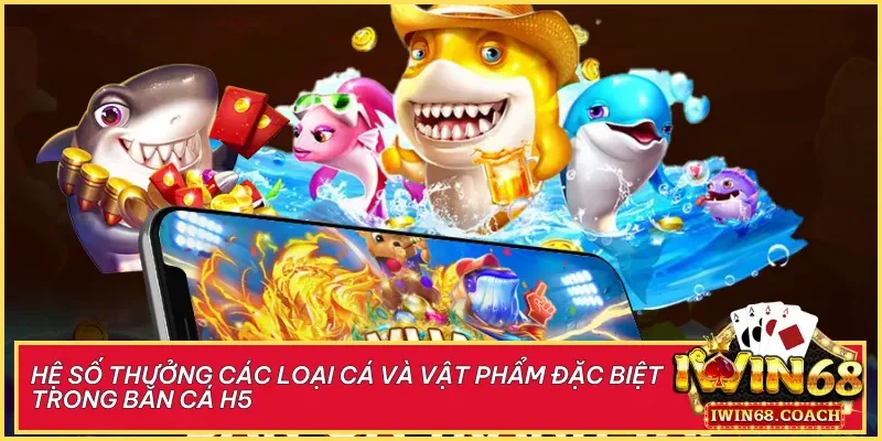 Hệ số thưởng quyết định điểm số bạn nhận được khi tiêu diệt cá hoặc thu thập vật phẩm trong game.