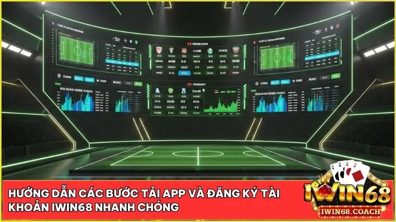 Chỉ cần thực hiện tải app iWin68 và đăng ký iWin68, bạn đã có thể bắt đầu hành trình chinh phục những kèo đấu kịch tính