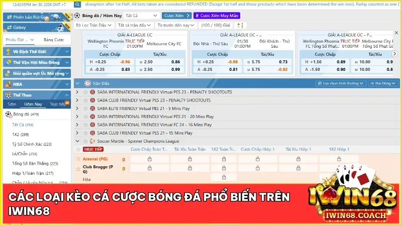 Hiểu rõ bản chất các loại kèo bóng đá tại iWin68 Club giúp người chơi đưa ra những quyết định vào tiền chính xác nhất